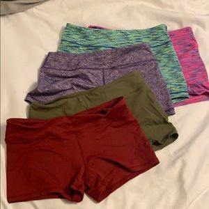 Spandex booty shorts lot